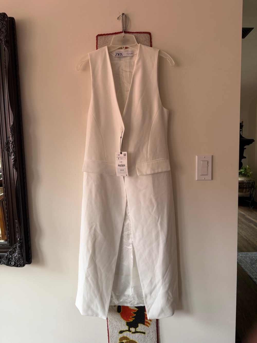 Stunning “ZARA” Long  Vest Coat